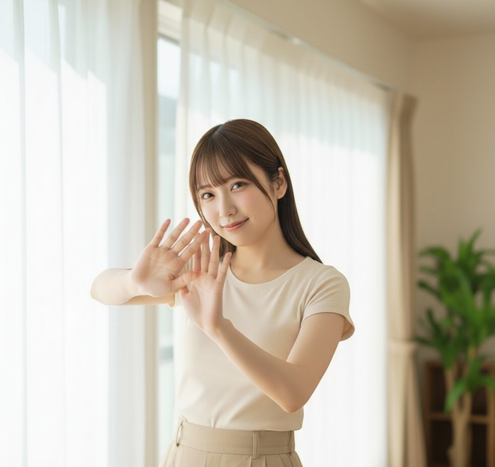 女性が拒否している