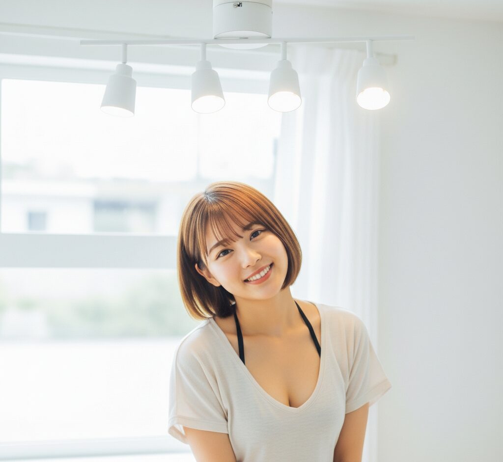 クヌートボーで明るい電球を使う