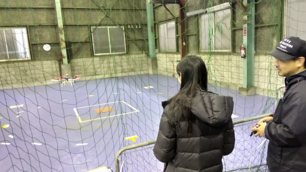 ドローン体験