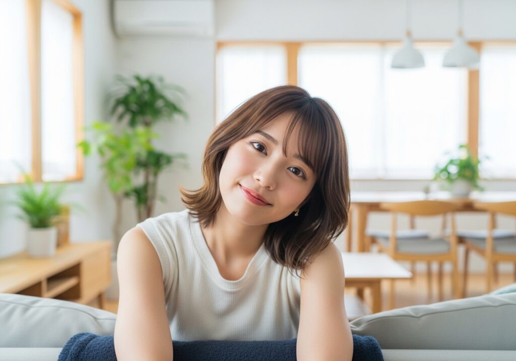 どちらいいか悩んでいる様子