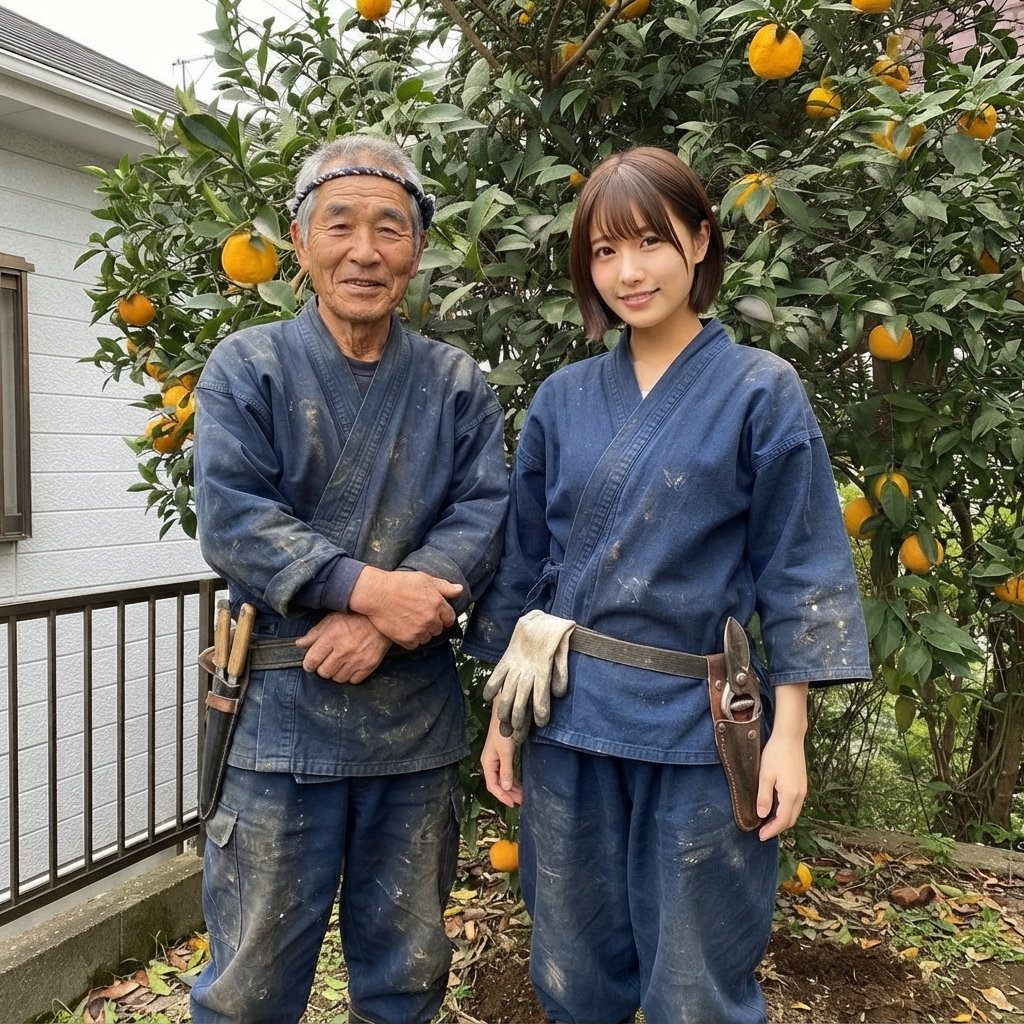 ユズの実を付ける方法