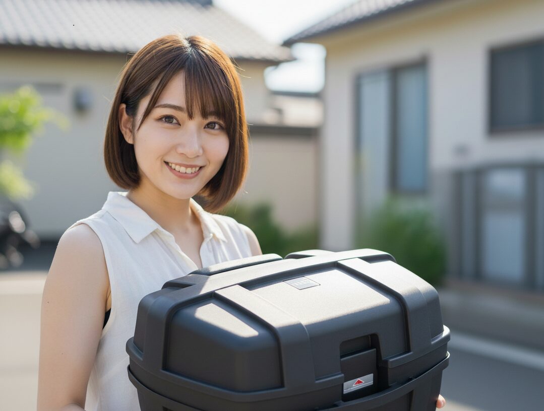 リアボックス、元ぼわっとの取り付け方法