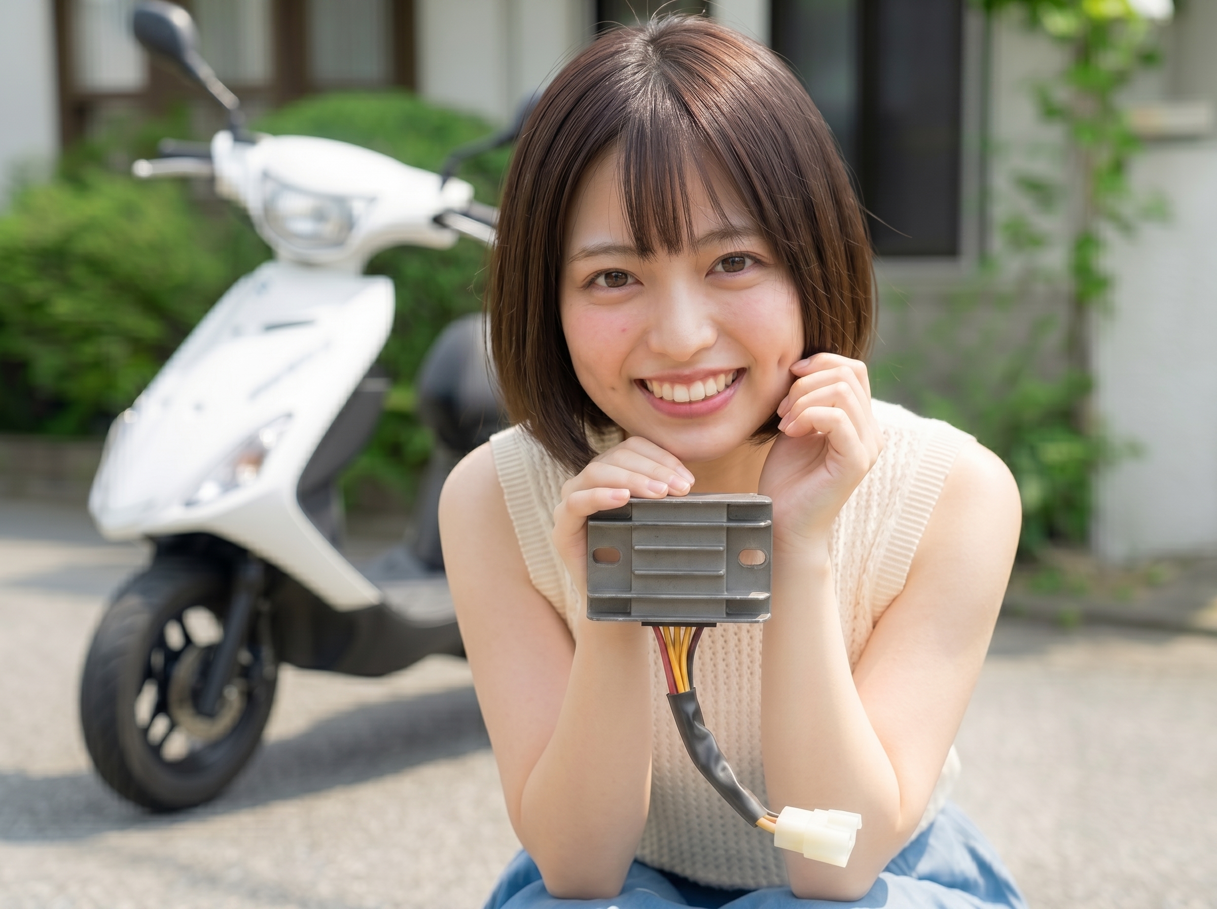 アドレスV125Sのレギュレーター交換